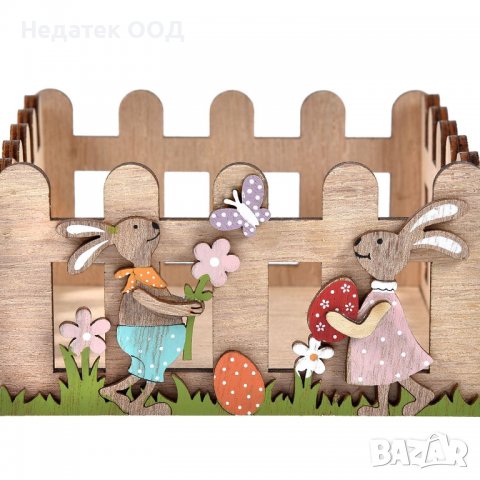 Великденска декорация, Oвален панер с потплата, 30x22x12 см, снимка 2 - Други - 40082840