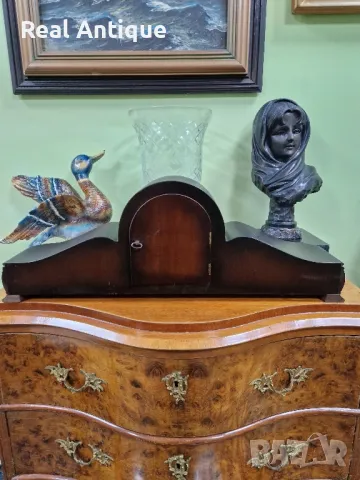 Уникален голям антикварен колекционерски каминен часовник , снимка 8 - Антикварни и старинни предмети - 49465593