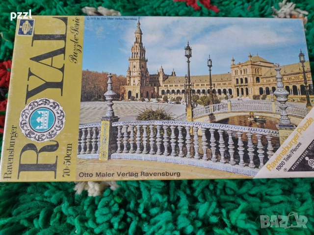 Пъзел "Sevilla” Ravensburger 1972г. 1000 части