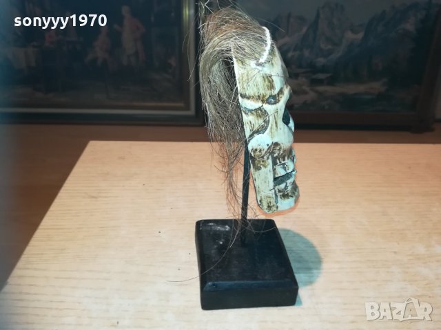 ЧЕРЕП НА СТОЙКА 20Х10Х10см 1311201933, снимка 11 - Колекции - 30778872