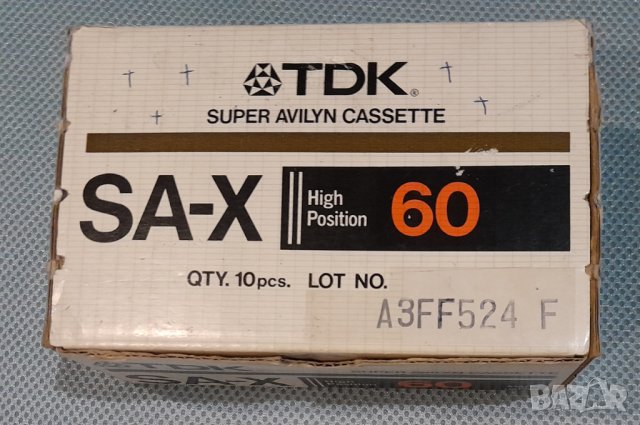 Касети TDK SA X 60 мин. , снимка 10 - Аудио касети - 44192226