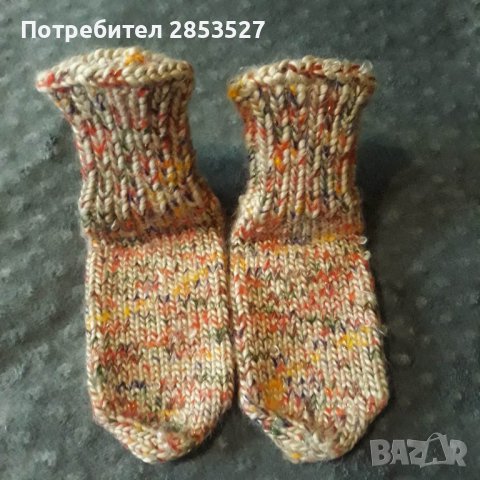 Детски Лот/вълнено плетиво, снимка 2 - Чорапи - 39560472