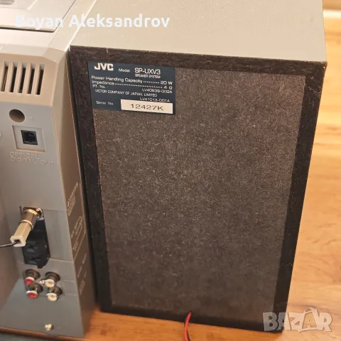 JVC UX-V55R - Дизайнерска микро Hi-Fi аудио система с вертикален диск, снимка 10 - Аудиосистеми - 55945396