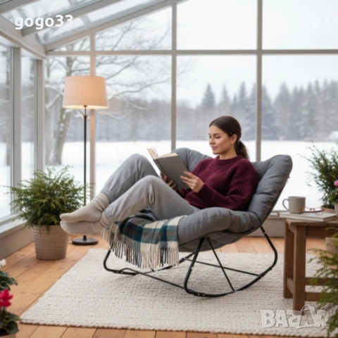 люлеещ се стол , снимка 9 - Градински мебели, декорация  - 54115917