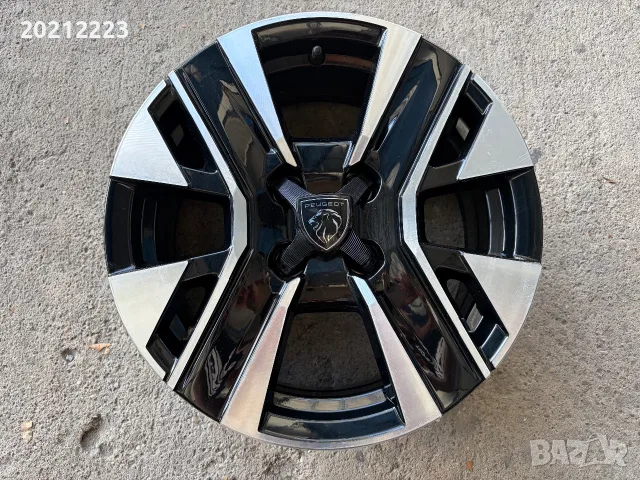 1 брой алуминиева джанта за Peugeot 208 16
