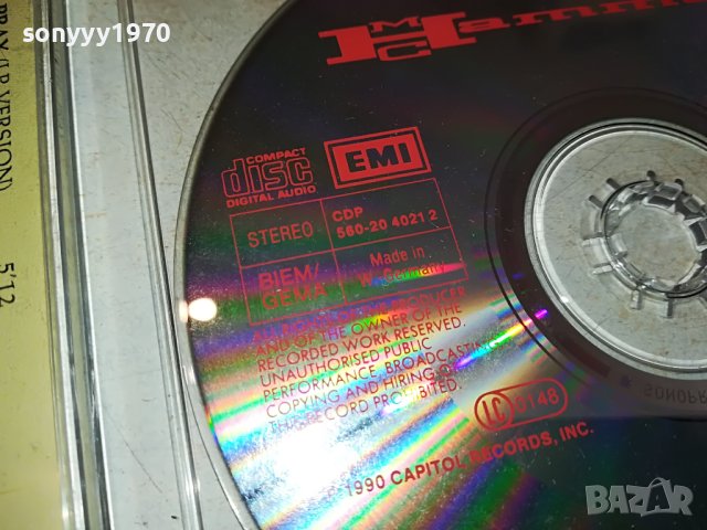 MC HAMMER PRAY MAXI CD MADE IN WEST GERMANY 0604231347, снимка 14 - CD дискове - 40277453