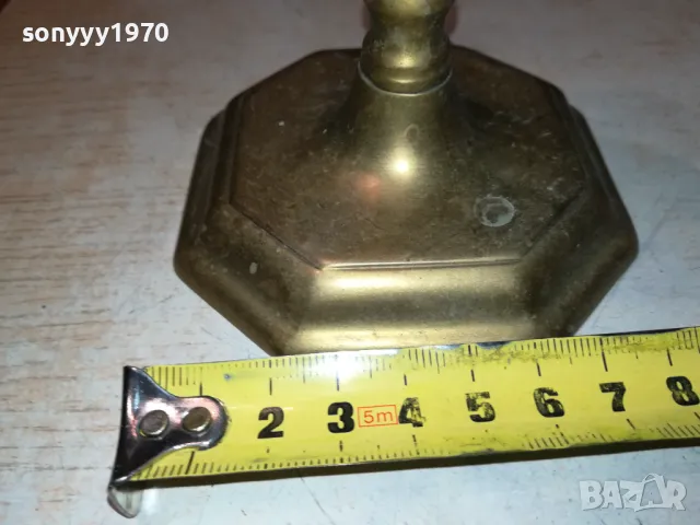 МЕД МЕСИНГ 2БР  ОТ ФРАНЦИЯ 1811241542, снимка 9 - Антикварни и старинни предмети - 48013283