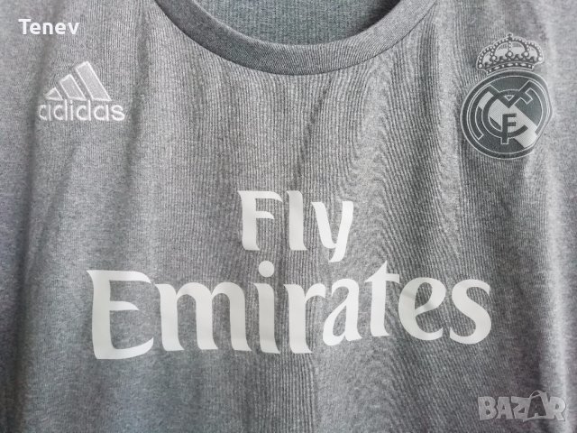 Real Madrid Adidas оригинална дамска фланелка тениска Реал Мадрид, снимка 3 - Тениски - 37146501