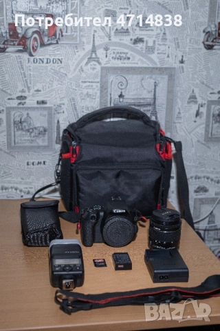 Фотоапарат Canon EOS 250D - Пълен Комплект