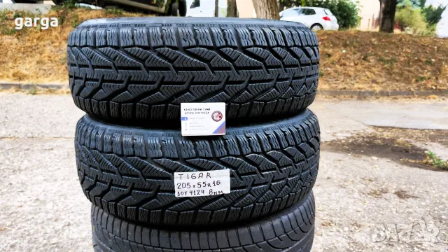 16 цола ЗИМНИ ГУМИ 205X55R16  --- 4, снимка 3 - Гуми и джанти - 55447814