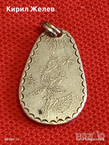 Дизайнерска сребърна висулка красива орнаментика ювелирна изработка 52749, снимка 9 - Колиета, медальони, синджири - 53062187