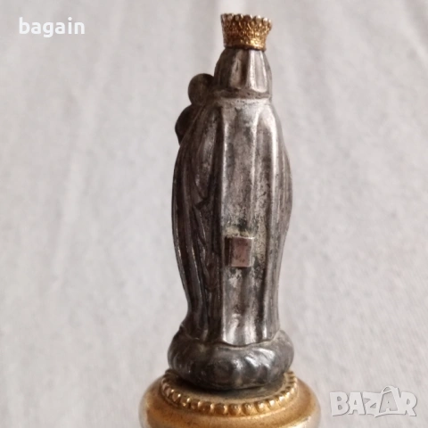 Сребърна статуетка., снимка 3 - Статуетки - 53232450