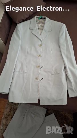 Дамски костюм Teodor – светъл цвят, размер 44, снимка 11 - Костюми - 52910870