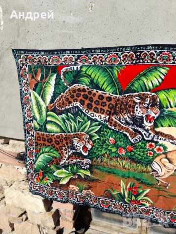 Старинен ковьор,покривка за стена #183, снимка 3 - Антикварни и старинни предмети - 39720173