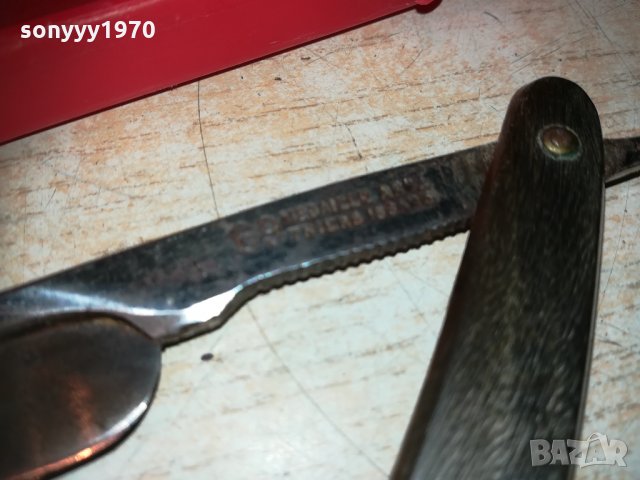 марков нож-бръснач-внос франция 1310202256, снимка 18 - Колекции - 30410110