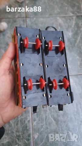 Старо влакче с 2 вагона Вагони, снимка 9 - Колекции - 54278651