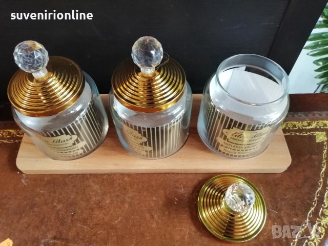 Декоративни буркани, снимка 2 - Аксесоари за кухня - 38285596