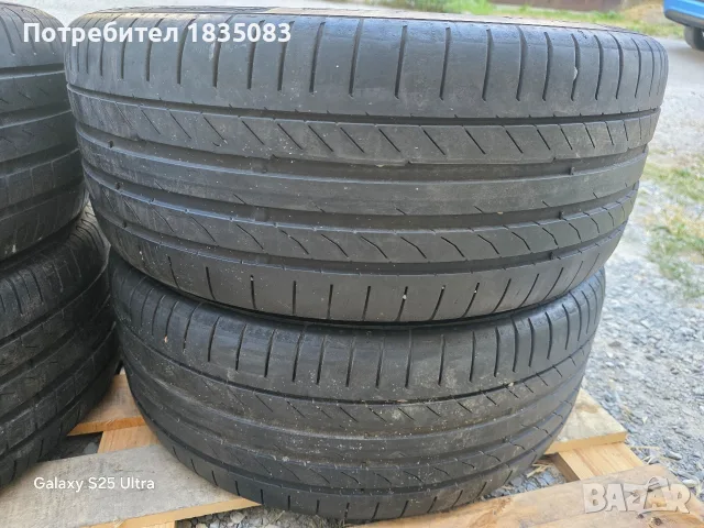 Лети джанти 17ки 5х112 VW + летни гуми 235/45/17, снимка 12 - Гуми и джанти - 55847272