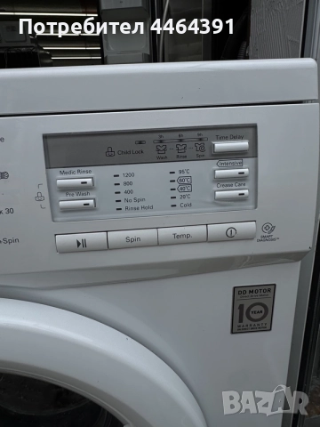 Пераля Whirpool 6kg, снимка 5 - Перални - 56210916