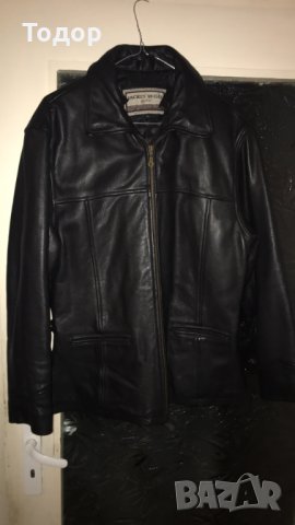 Кожено яке естествена кожа, снимка 2 - Якета - 30908222