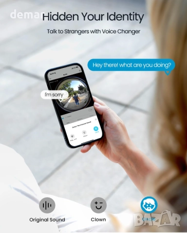 ieGeek безжичен видео звънец,AI детектор на движение,2.4GHz WiFi,Alexa, снимка 6 - IP камери - 52432285