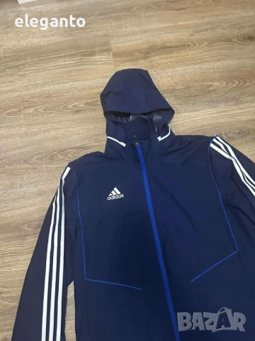 Мъжка водоустойчива ветровка Adidas Tiro 19 All Weather Jacket , L размер, снимка 4 - Якета - 51201688