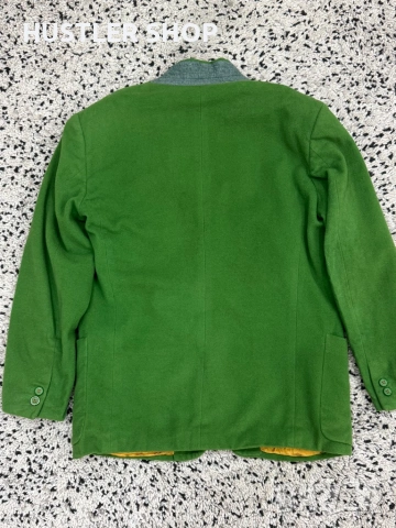 Дамско сако от кашмир и вълна VINTAGE VERSACE JEANS COUNTURE. Размер L/XL, снимка 5 - Якета - 53145259