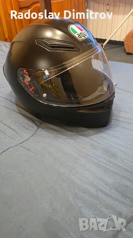 Мото каска AGV K1 S black matt, снимка 7 - Спортна екипировка - 56183758