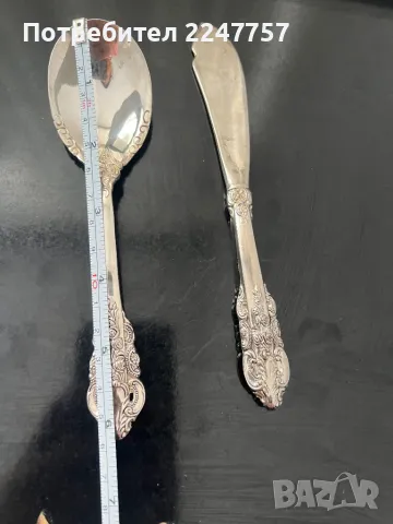 Бароков посребрен сет Baroque by Godinger, снимка 1