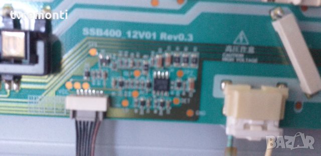 BACKLIGHT INVERTER SSB400_12V01 REV0.3, снимка 2 - Части и Платки - 29897457