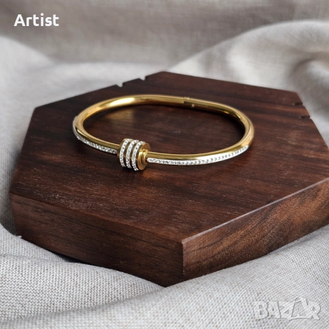 Нови гривни от хипоалергенна стомана, снимка 11 - Гривни - 52965089