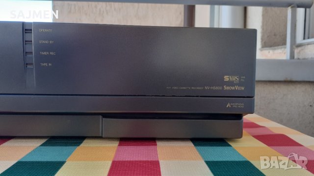 Panasonic nv-hs 800 hi-fi stereo SVhS , снимка 18 - Плейъри, домашно кино, прожектори - 35242233