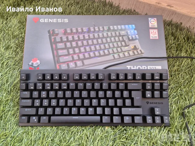 Механична клавиатура Genesis Thor 303 TKL RGB