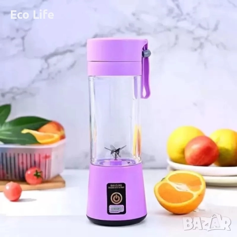 Акумулаторен мини блендер, снимка 2 - Блендери - 51861337