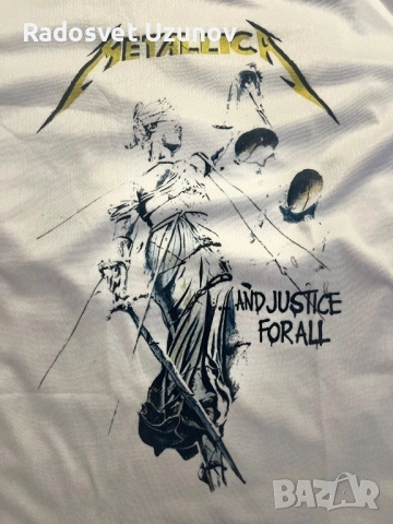 Тениска Metallica, снимка 2 - Тениски - 53260888