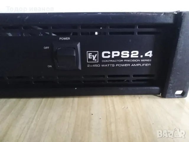 EV-CPS2. 4, снимка 3 - Ресийвъри, усилватели, смесителни пултове - 48244501