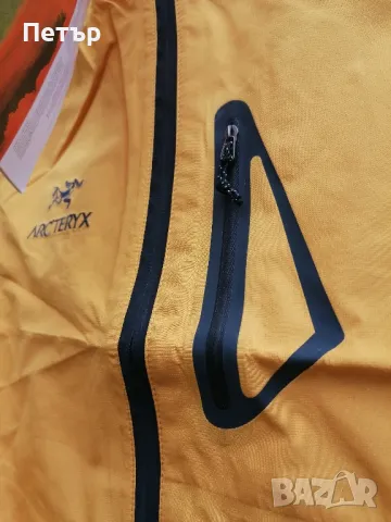 Продавам чисто ново дамско жълто водоустойчиво яке Arc'teryx , снимка 4 - Якета - 49861914