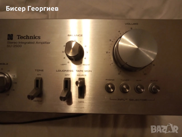 Усилвател TEHNICS SU2500, снимка 3 - Други ценни предмети - 52102243