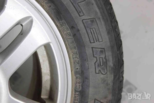 Алуминиева джанта с гума 15 цола 5x114.3 6J за Honda CR-V II (2002-2006), снимка 2 - Гуми и джанти - 50733693