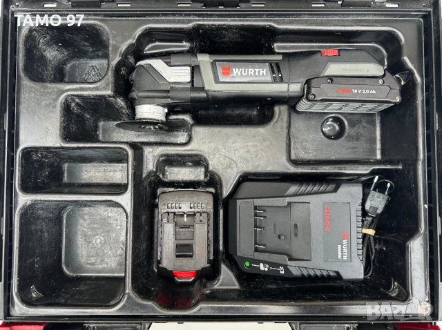 Wurth EMS 18-A EC SL - Безчетков многофункционален инструмент 2x18V 2.0Ah, снимка 2 - Други инструменти - 53250751
