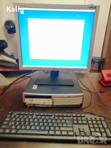 Настолен компютър HP slim, снимка 3 - Работни компютри - 31369995