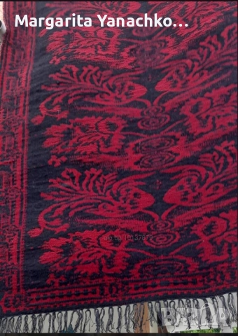 Вълнени пътеки с флорални мотиви, снимка 2 - Пътеки - 51953700