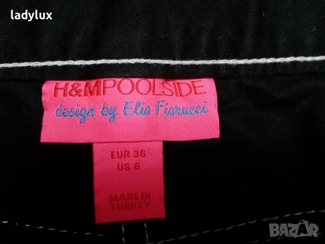 H&M Poolside, Страхотни Къси Панталони, Размер S. Код 2178, снимка 3 - Къси панталони и бермуди - 44302793