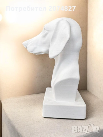 Dachshund Bust, снимка 3 - Декорация за дома - 53370432