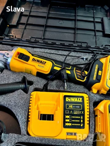 DeWALT Безжична ъглошлайфмашина, снимка 4 - Ъглошлайфи - 55857314