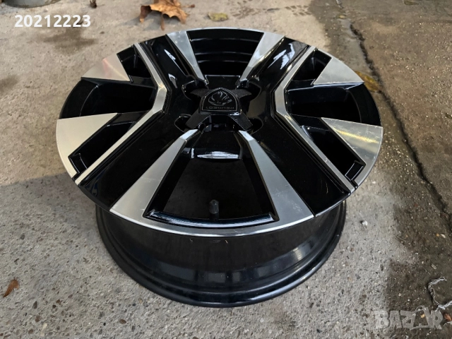 1 брой алуминиева джанта за Peugeot  208  16, снимка 3 - Гуми и джанти - 52672361