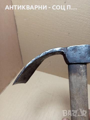 Стар Ръчно Кован Инструмент За Дълбане., снимка 5 - Антикварни и старинни предмети - 51645341