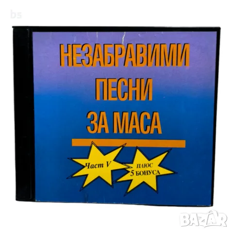 Незабравими песни за маса част първа /CD -R/