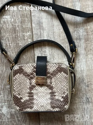 Уникална змийска змия оригинална маркова чанта Roberta Biagi , снимка 4 - Чанти - 47319649