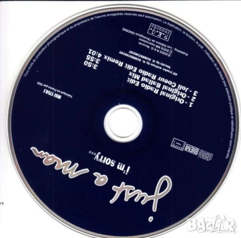КОЛЕКЦИОНЕРСКИ ДИСКОВЕ - Maxi Single CD - оригинален диск, снимка 5 - CD дискове - 43642095